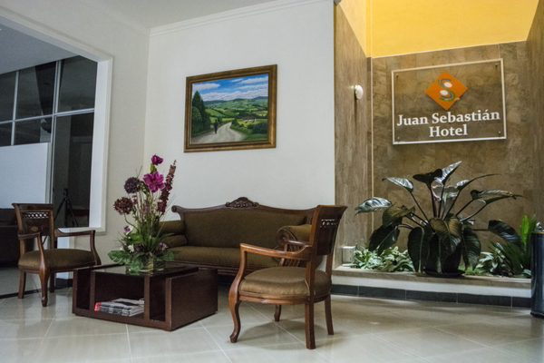 Disfrute de un ambiente agradable en nuestro exclusivo Hotel Juán Sebastián